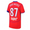 Paris Saint-Germain Joao Neves #87 Tredje Tröja 2025-26 Kortärmad